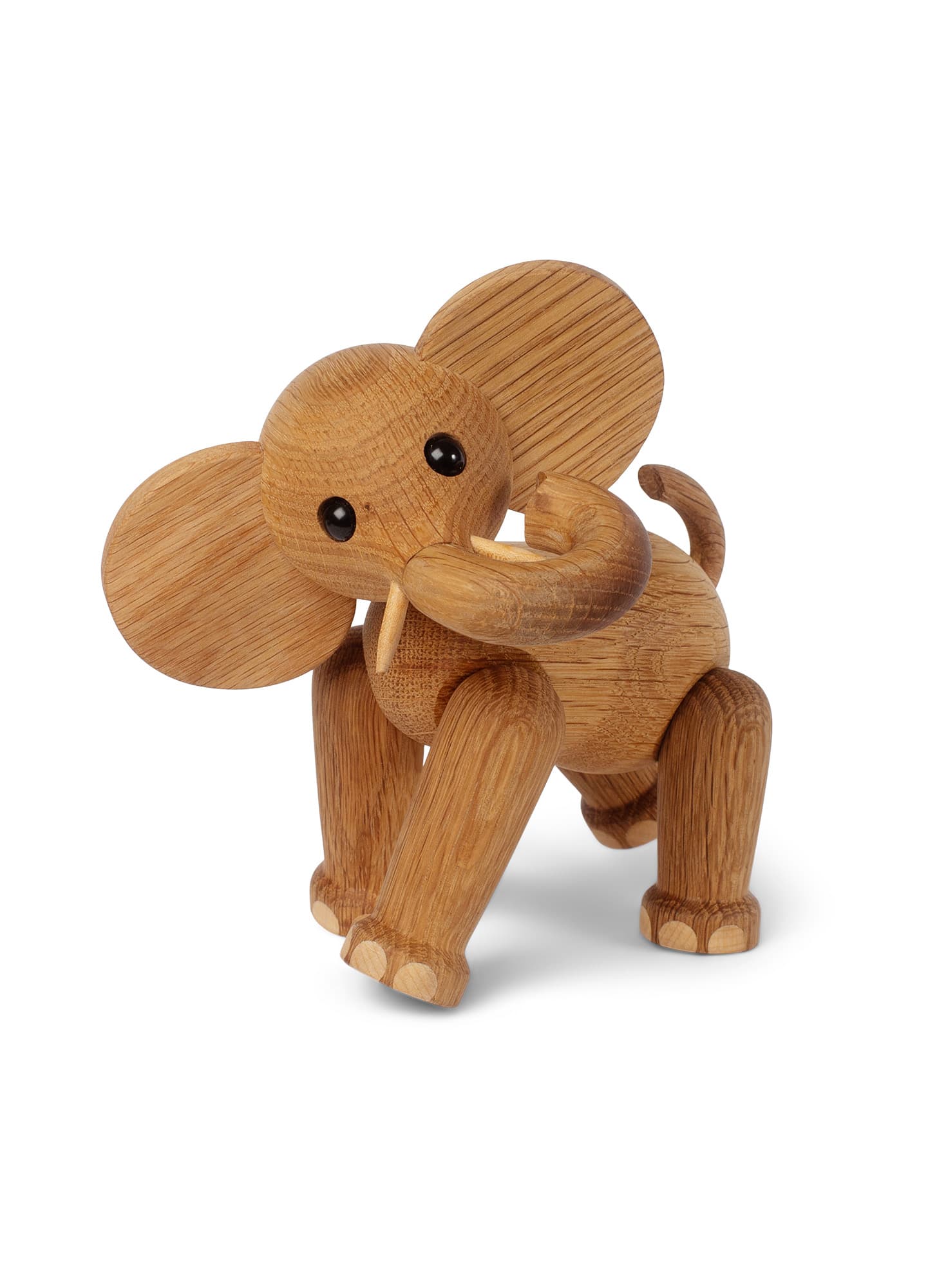 Ollie Elefant Dekoration Eiche/Ahorn 15cm