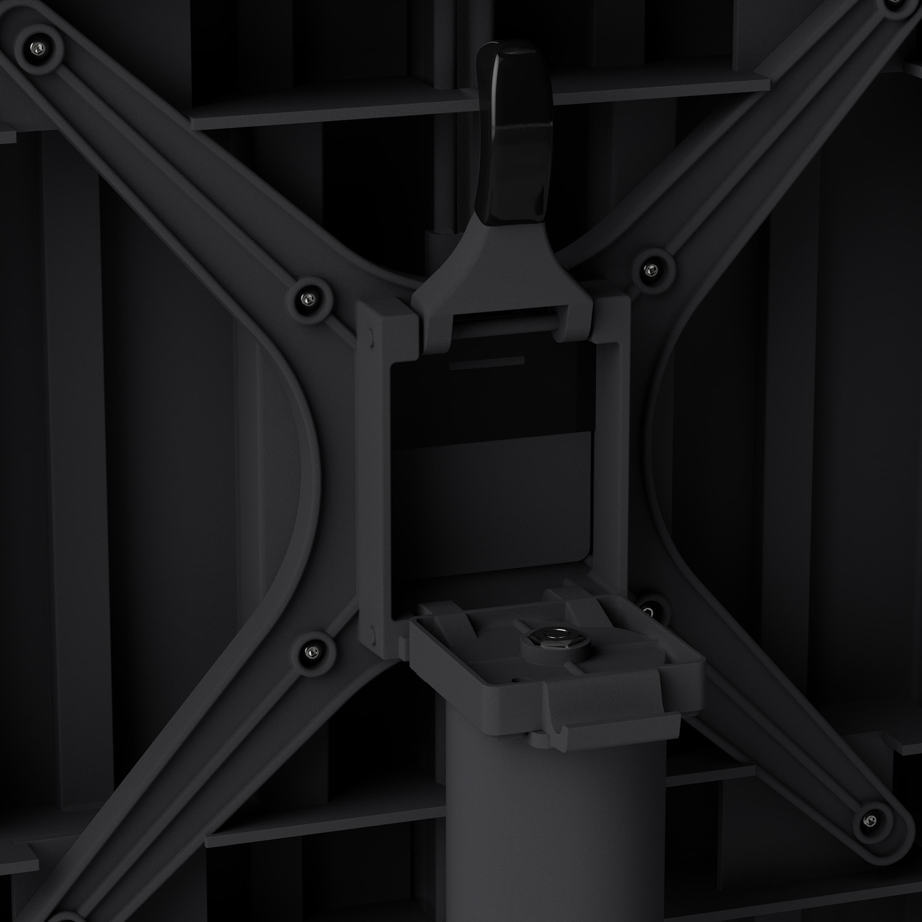 Fred's Square Table Anthracite 80x80