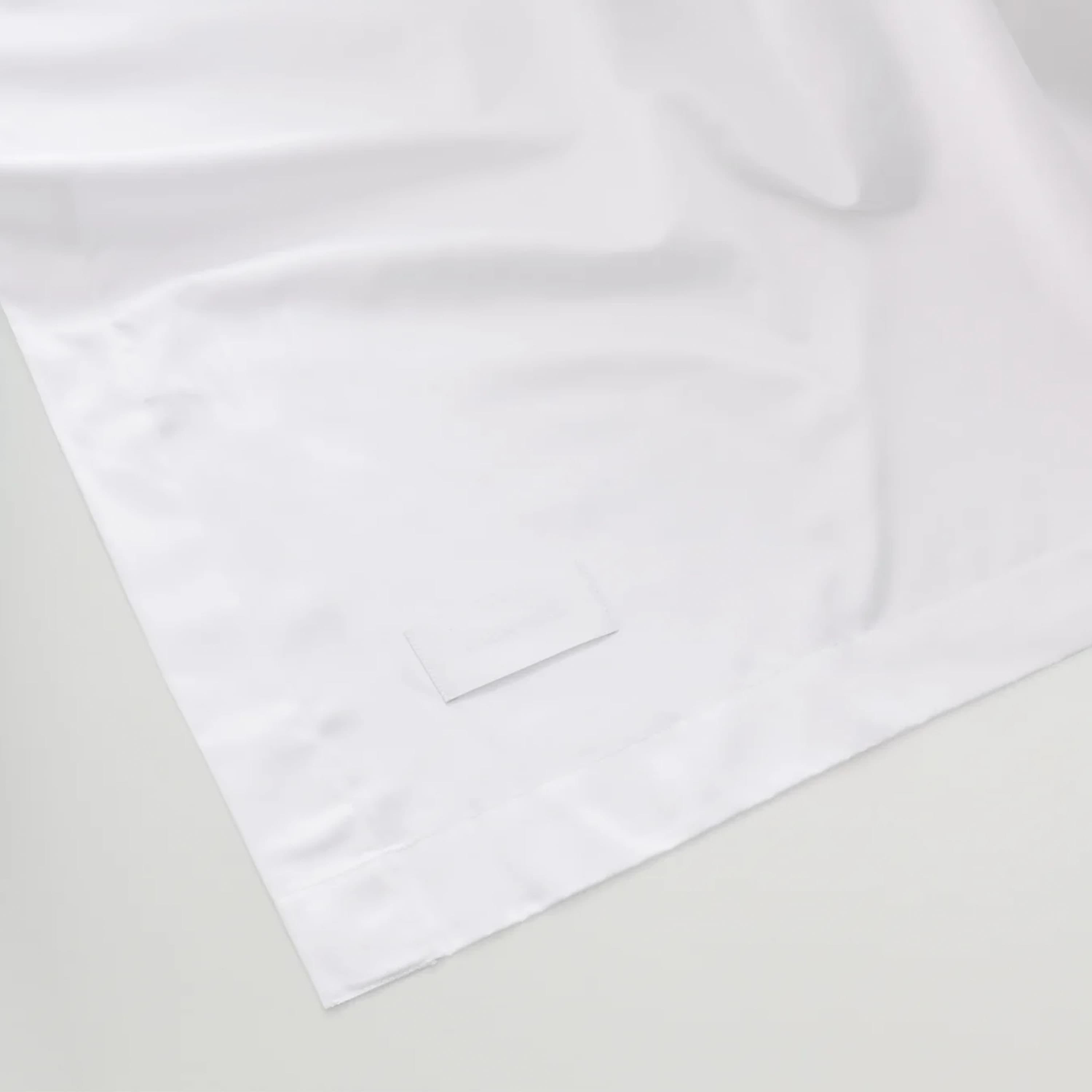 Mother Sateen Flat Sheet White 260x280