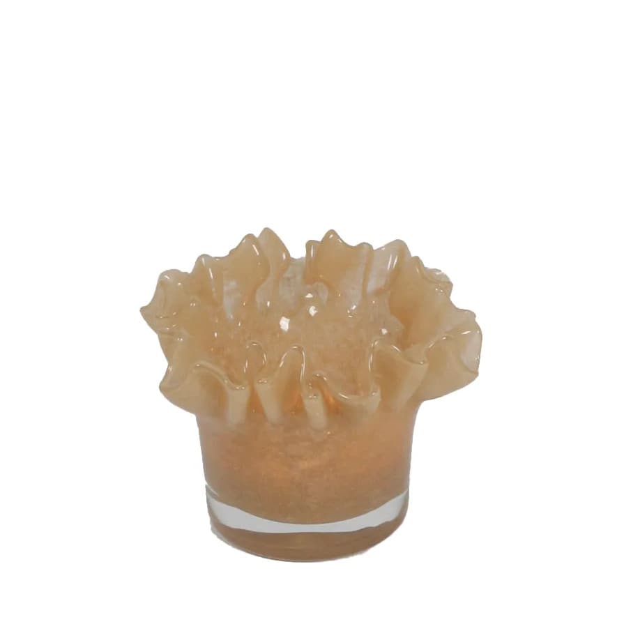Candle Holder Beige 14cm