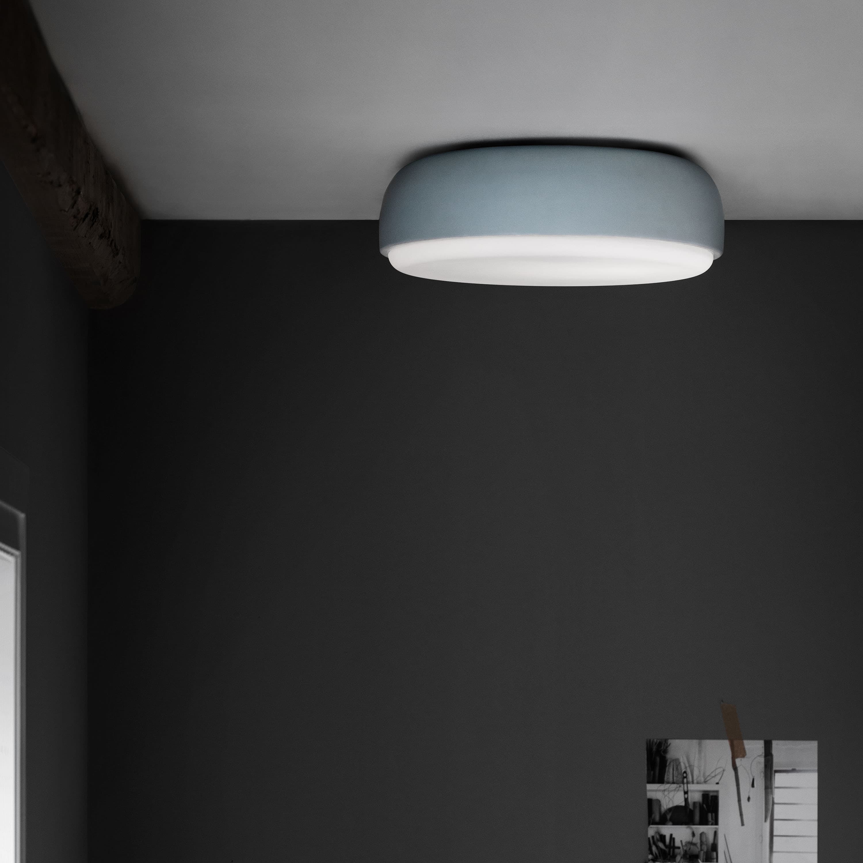 Over Me Ceiling Lamp Dark Grey Ø20
