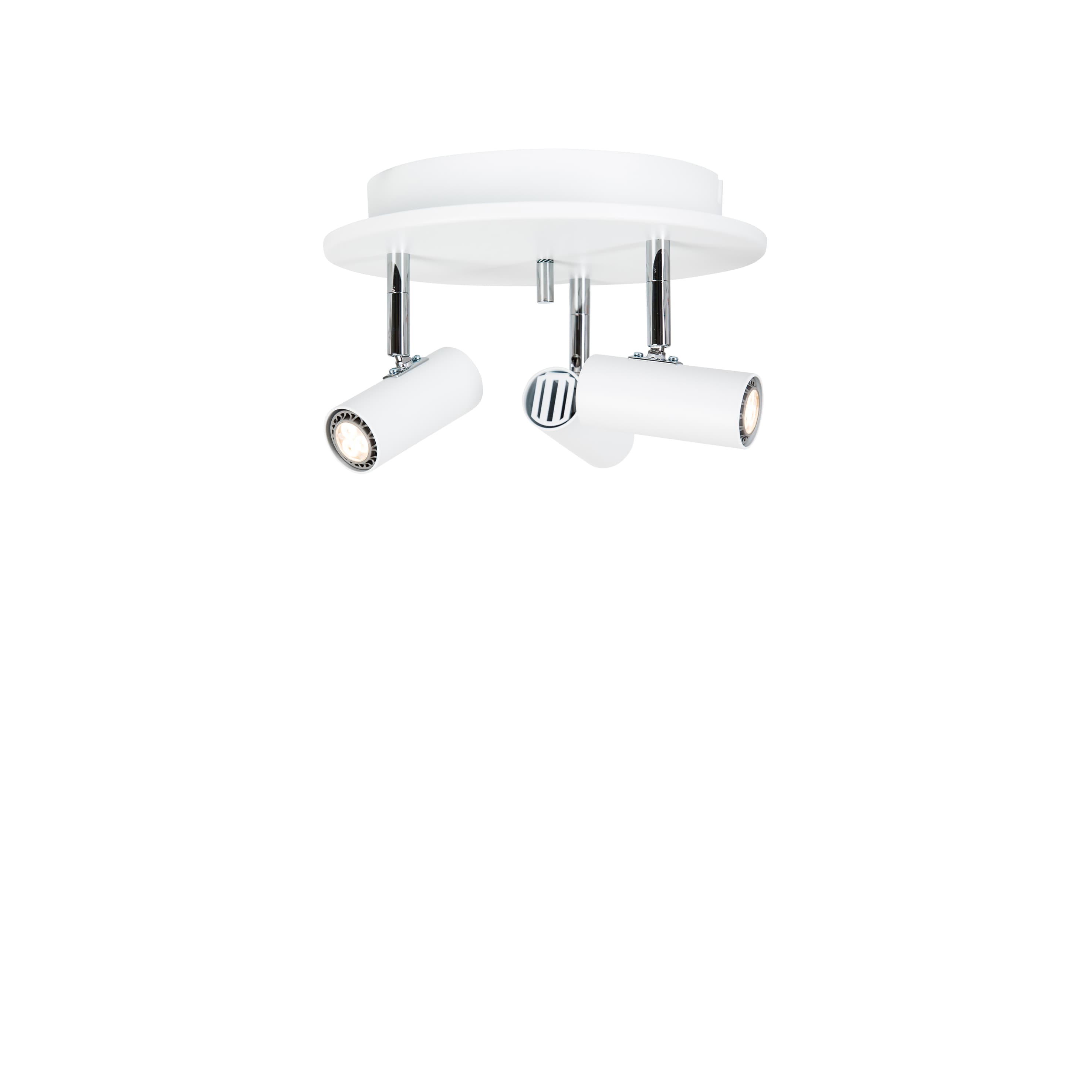 Cato Triospot LED Deckenleuchte Weiß