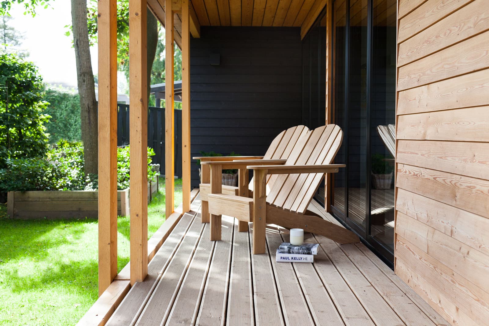 Adirondack Loungesessel aus Teakholz