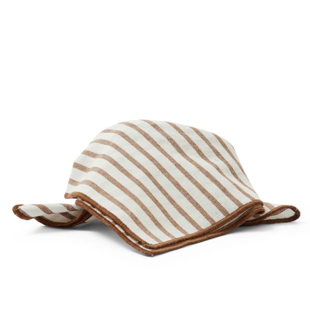 Fresco Serviette Braun/Offwhite 4er-Pack