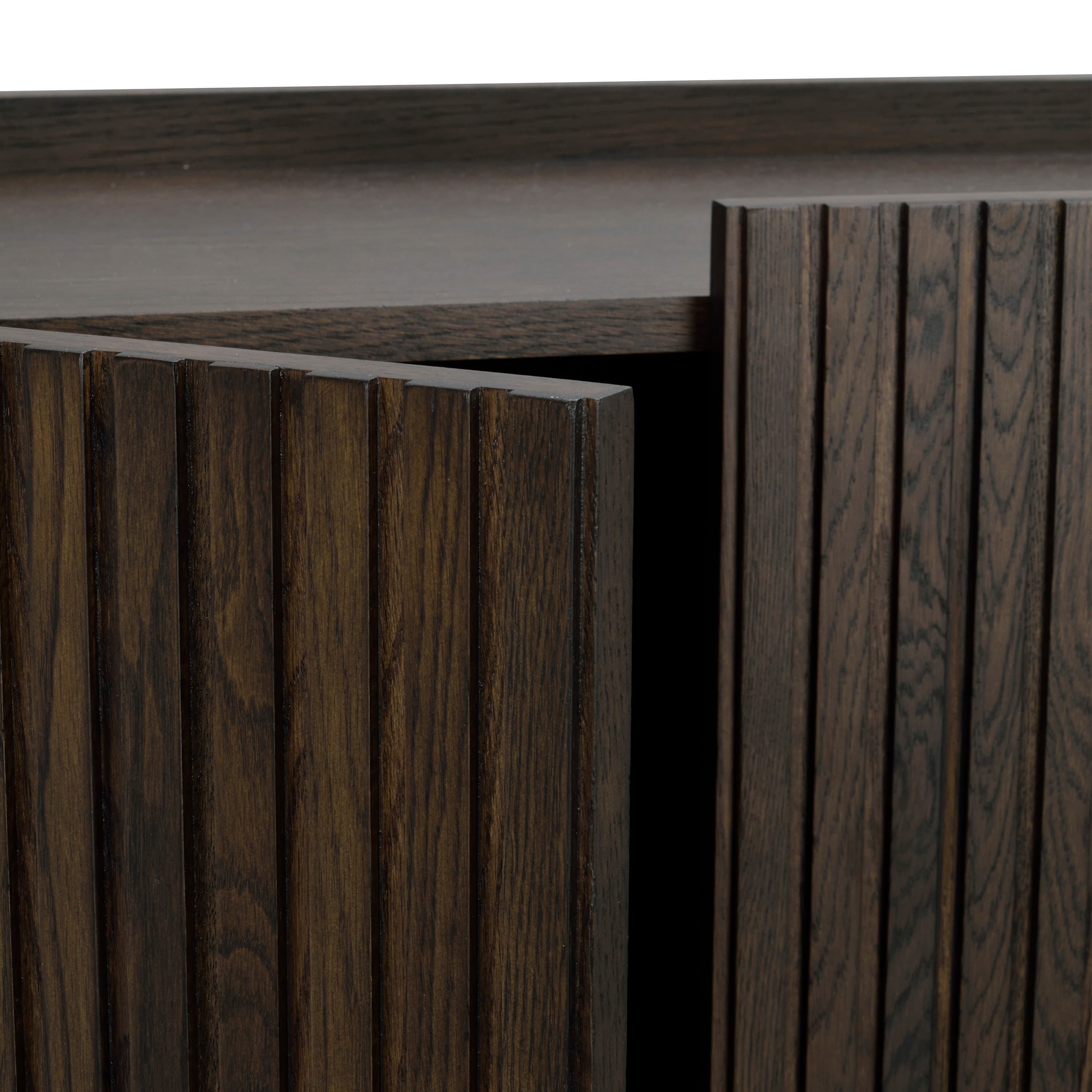Halifax Cabinet Brown/Black 100cm