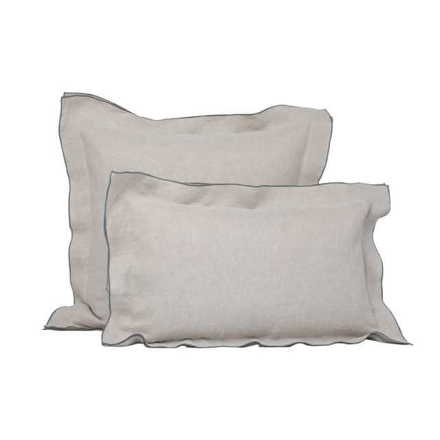 Siena Kissenbezug Beige/Grün 50x50