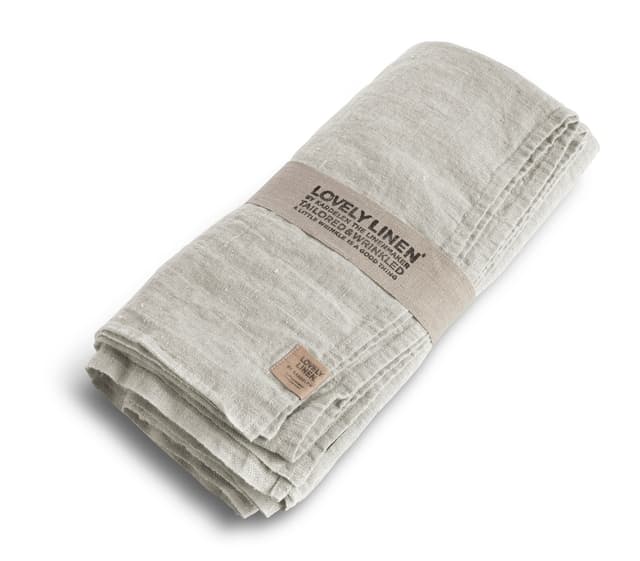 Lovely Tablecloth Light Grey 145x380