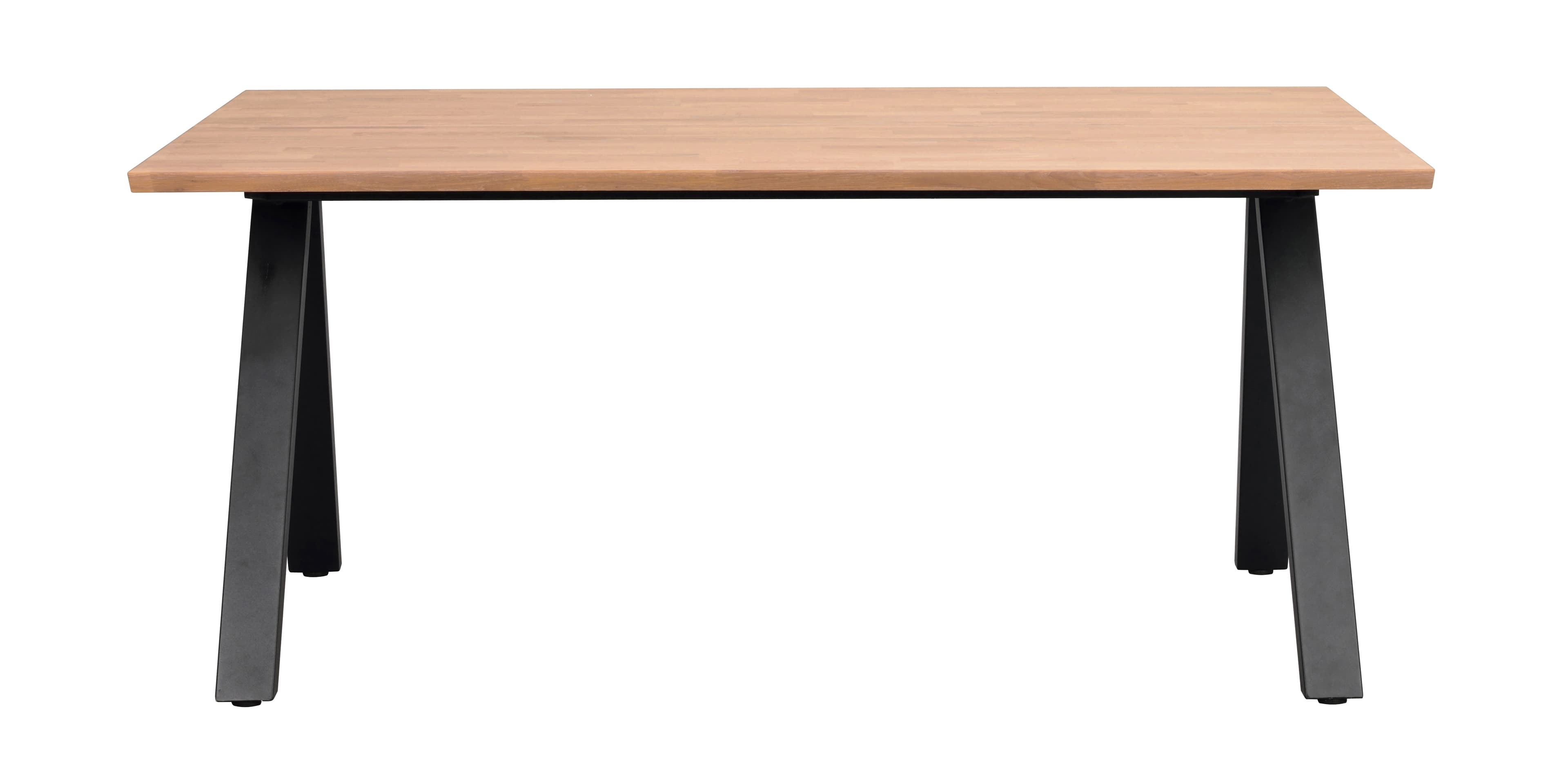 Carradale Dining Table Oak/Black 170cm