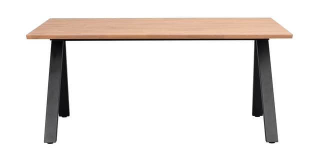 Carradale Esstisch Eiche/Schwarz 170cm