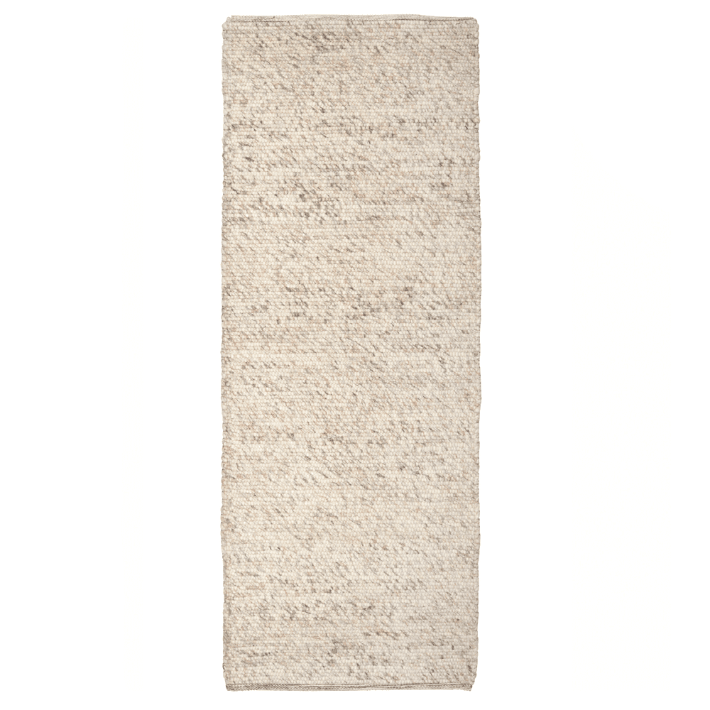 Merino Woll-Läufer Naturbeige 80x250