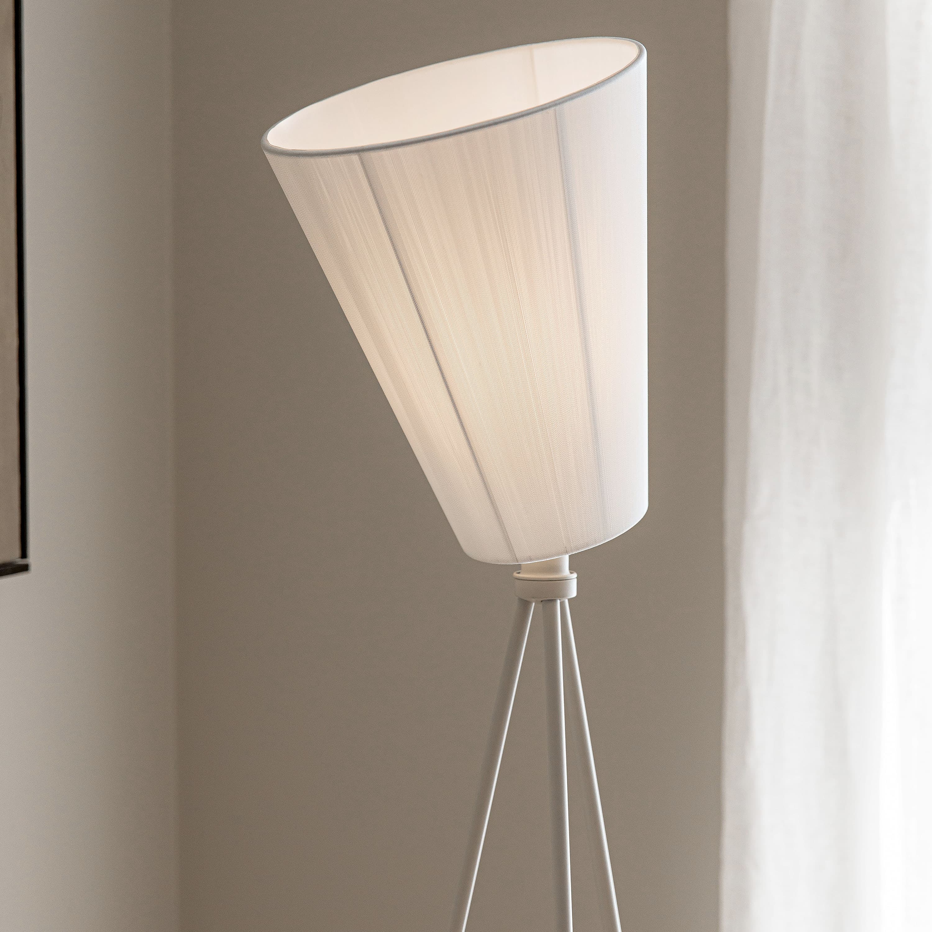 Floor Lamp Shade White
