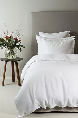 Soul of Pillowcase GOTS Satin White 50x90