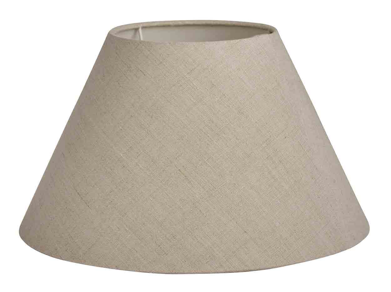 Basic Breiter Lampenschirm Natur Ø30