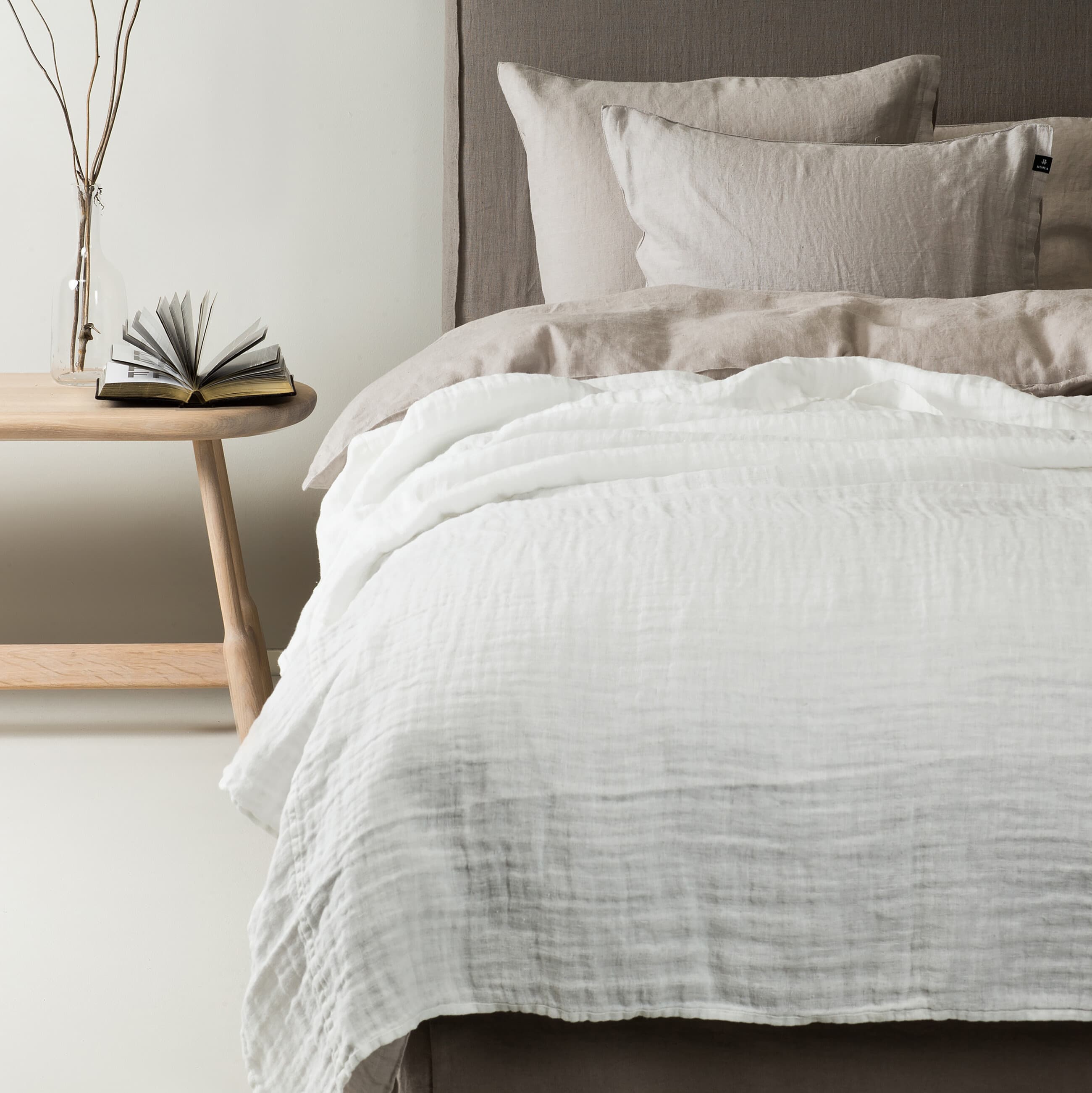 Hannelin Bedspread White/White 260x260