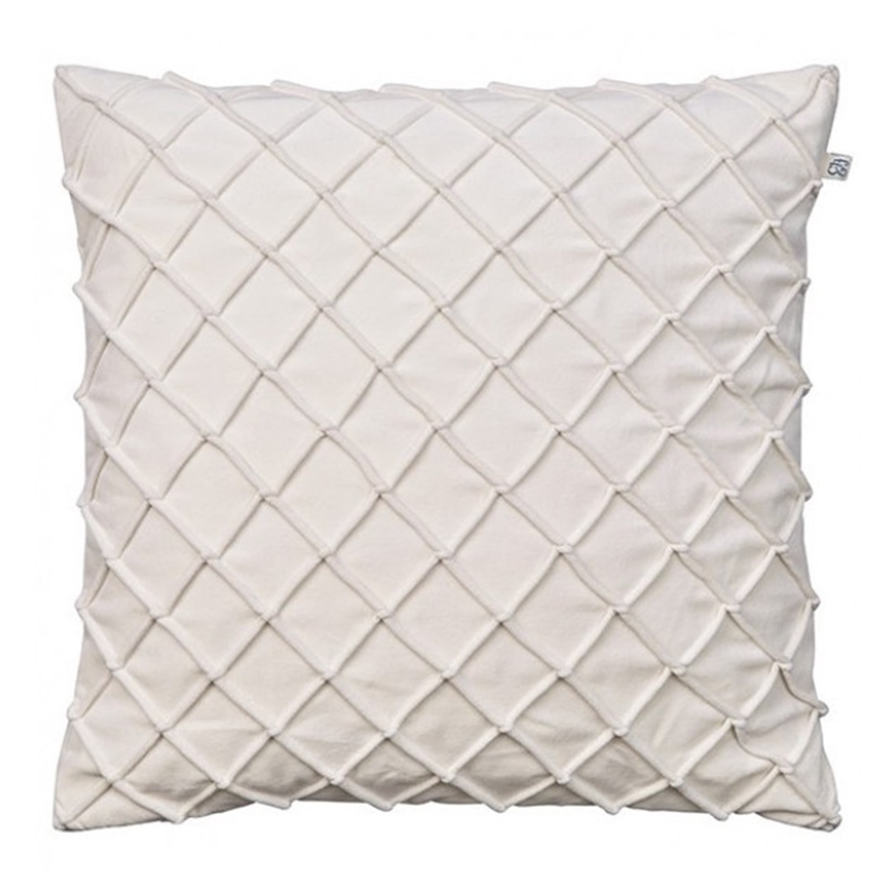 Deva Kissenbezug Samt Ivory 50x50