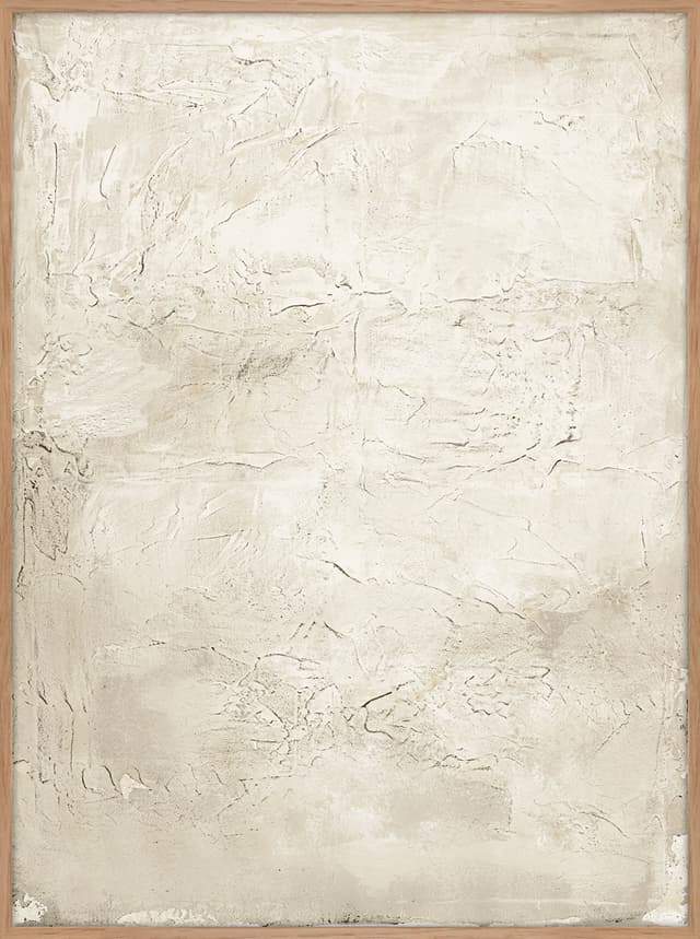 Simple Living 3 Bild mit Eichenrahmen 90x120cm