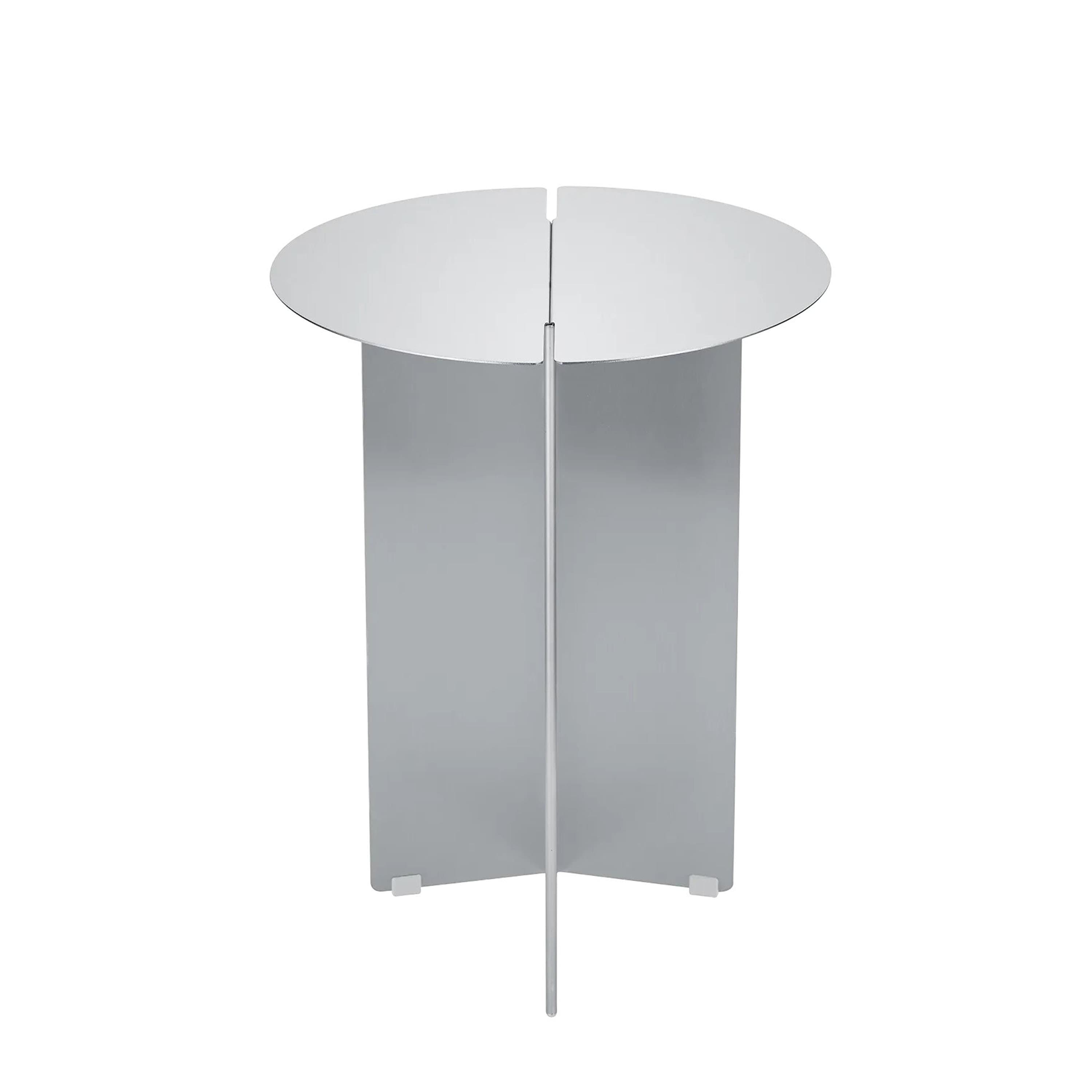 Oru Side Table Stainless Steel Matte Ø35