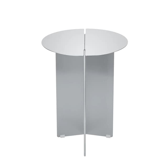 Oru Side Table Stainless Steel Matte Ø35