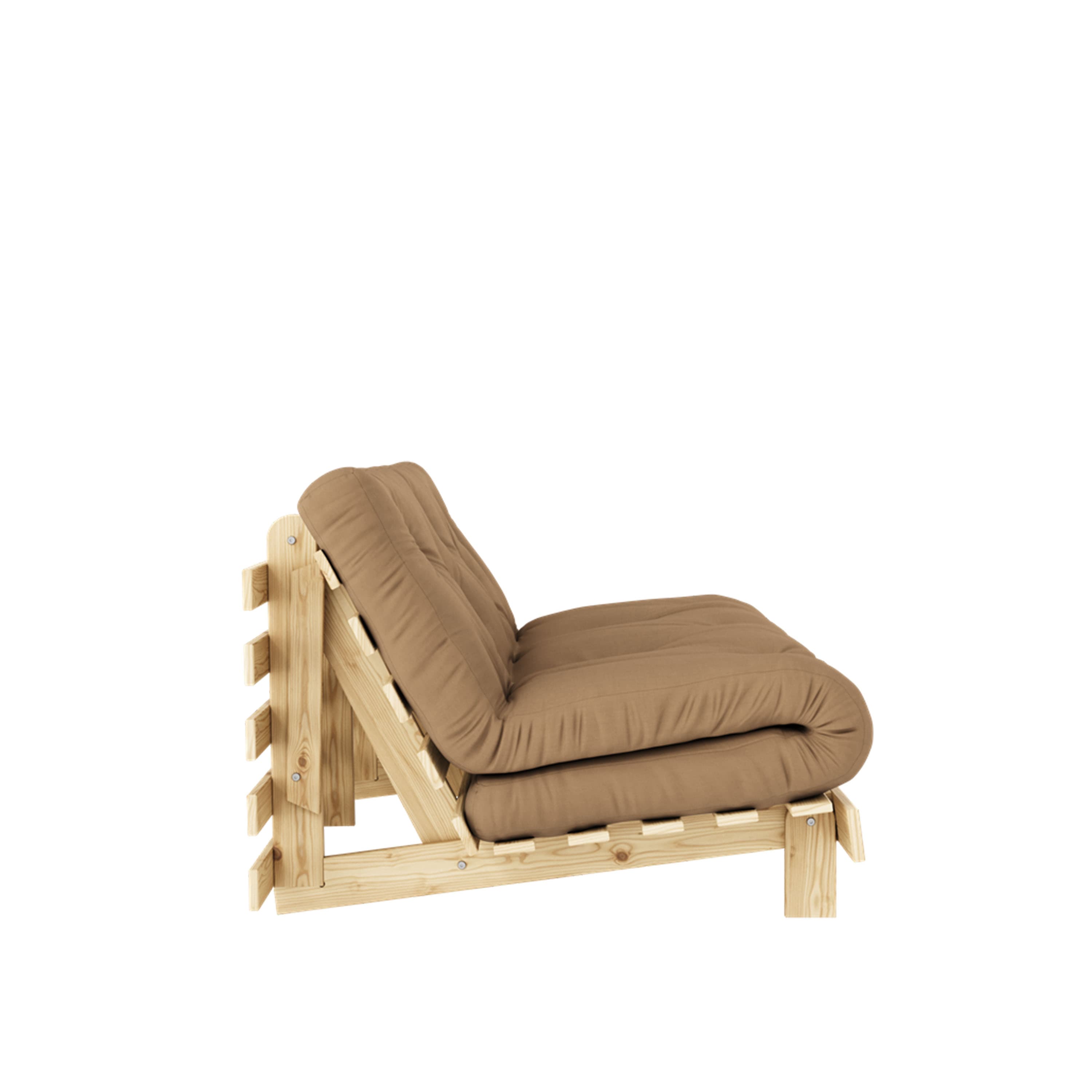Roots Schlafsofa Natur/Mocca 160cm
