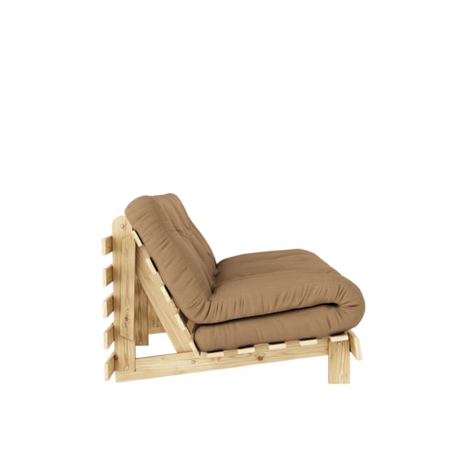 Roots Schlafsofa Natur/Mocca 160cm