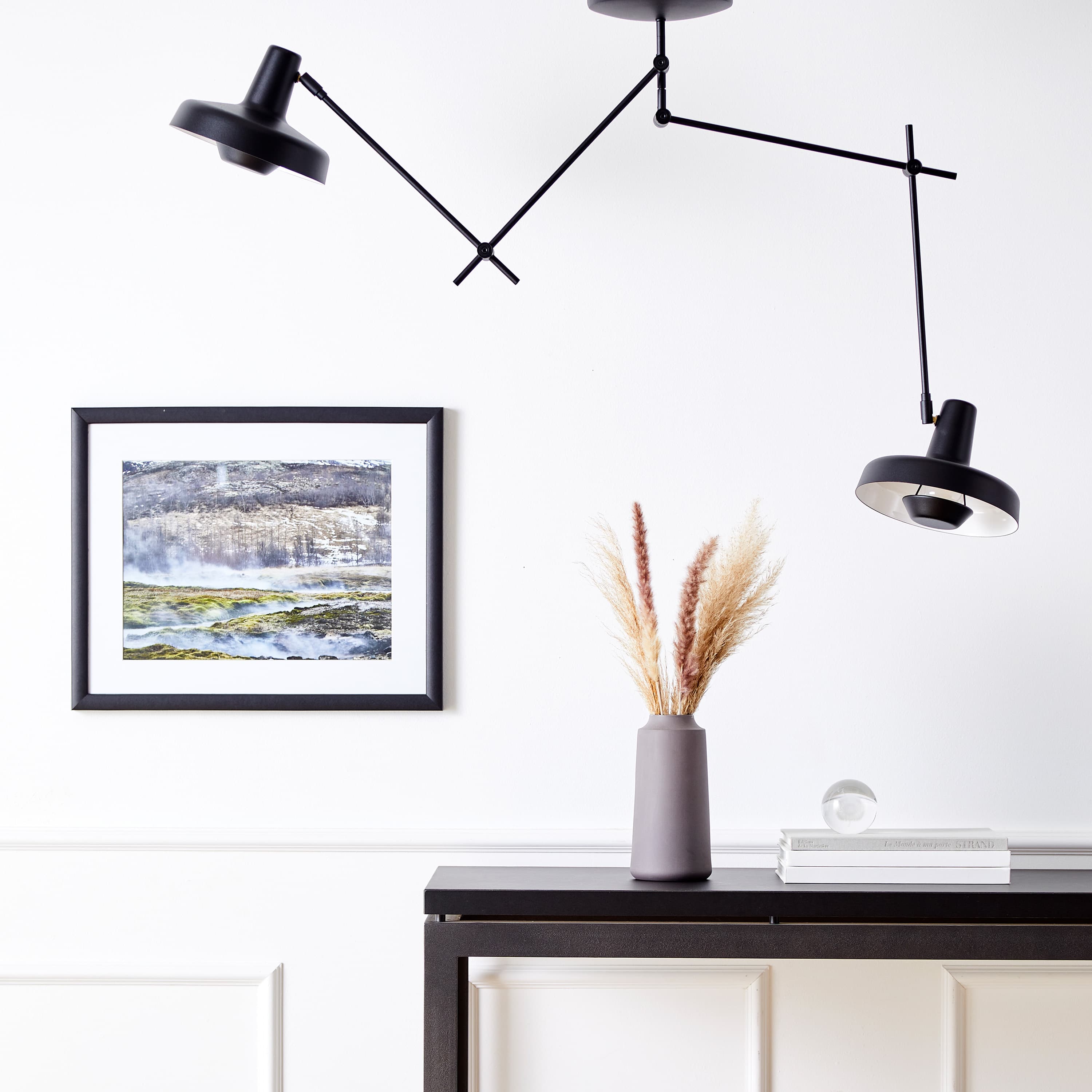 Arigato Ceiling Lamp Double White