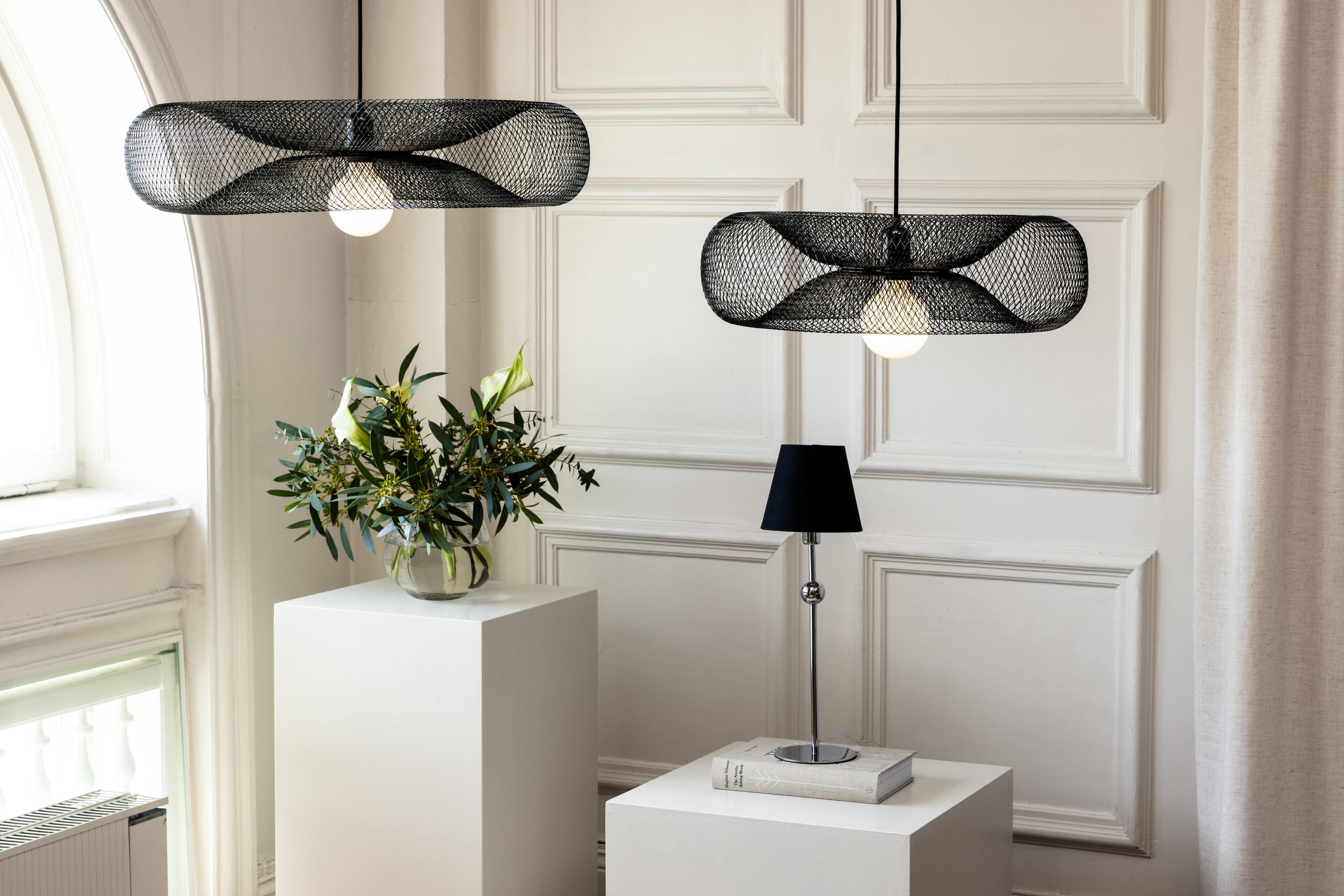 Torus Deckenlampe Schwarz Ø50