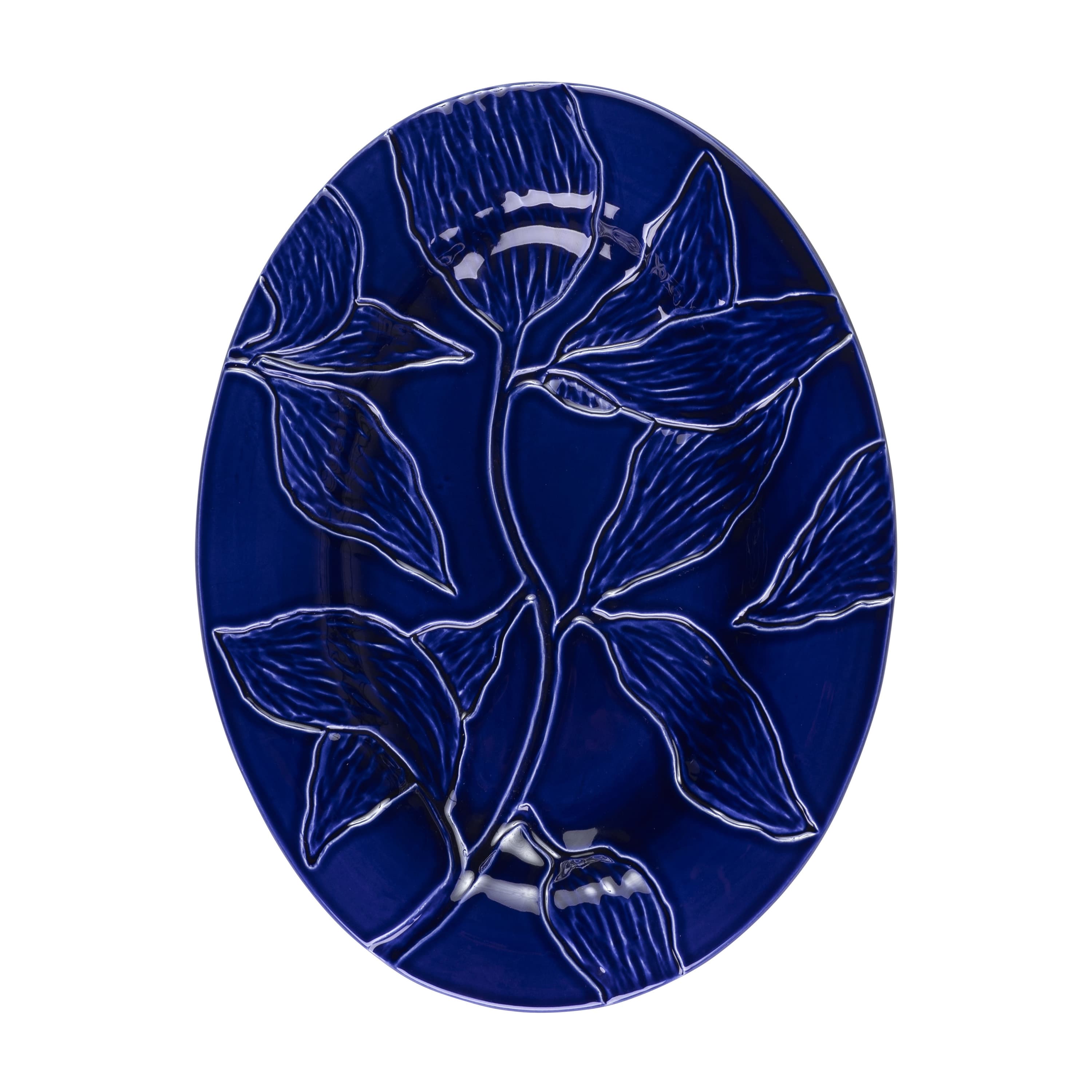 Florita Fat Glazed Agate Blue Ø35
