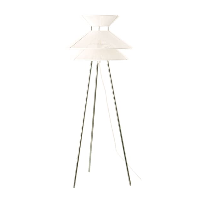Kiku Stehlampe Weiß 90cm