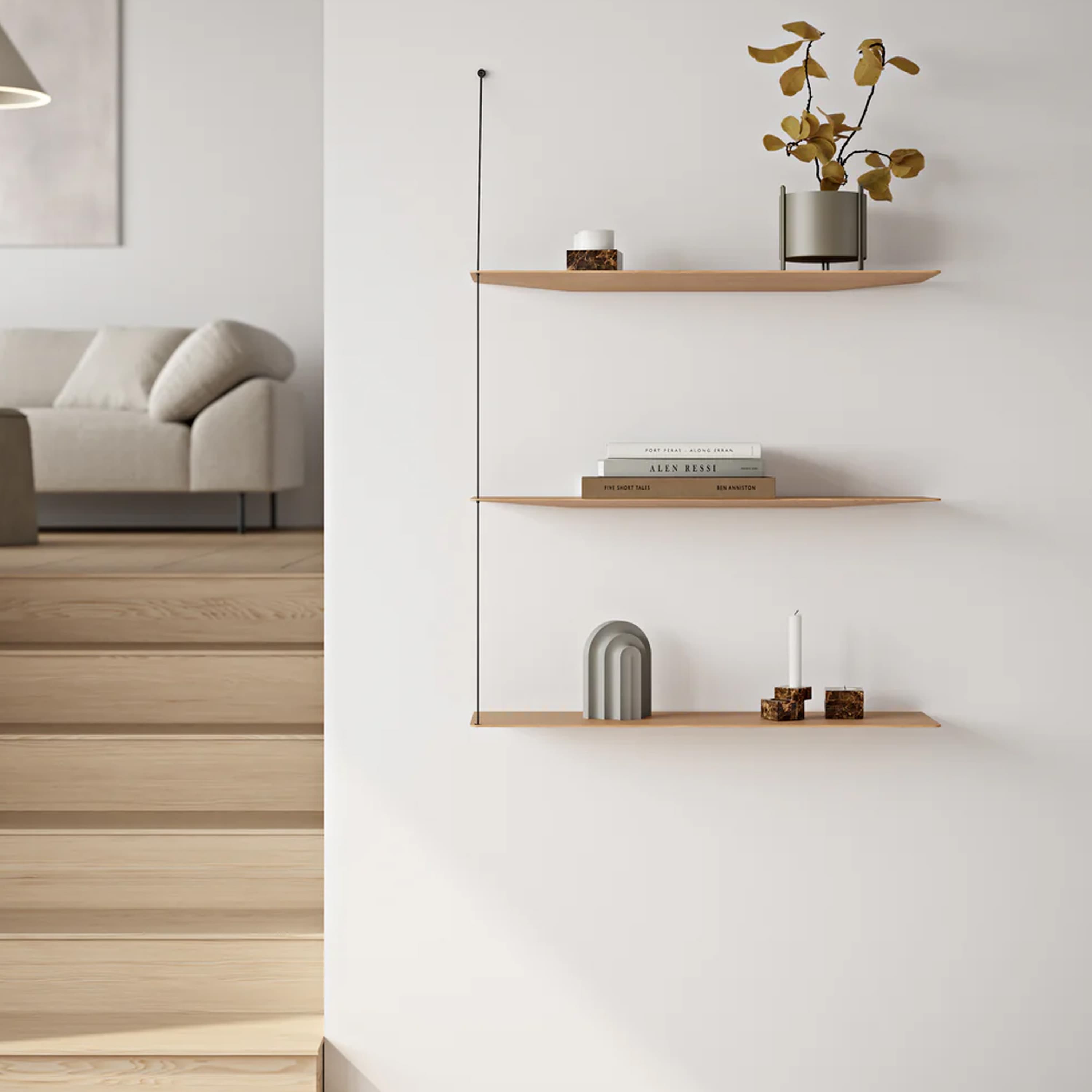 Stedge Shelf Oak 80x120
