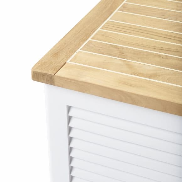 Classic Dynbox Teak/White 130cm