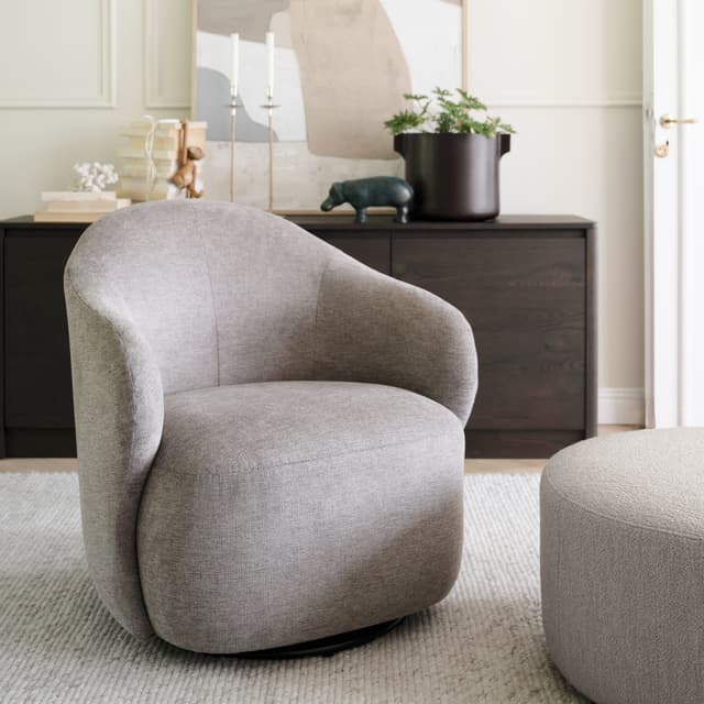 Chapeltown Drehbarer Sessel Beige
