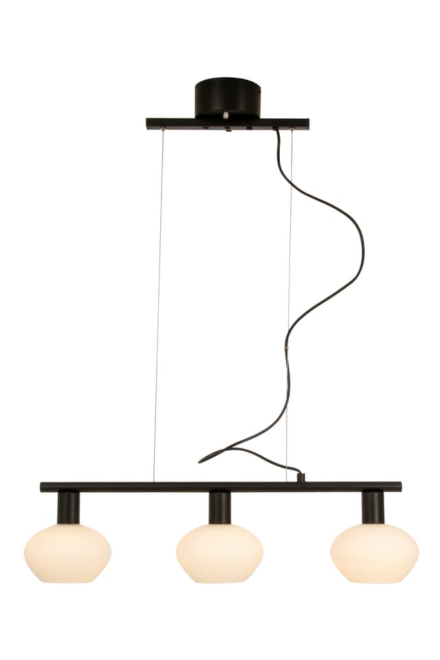 Romeo Taklampa 3 Svart/Vit