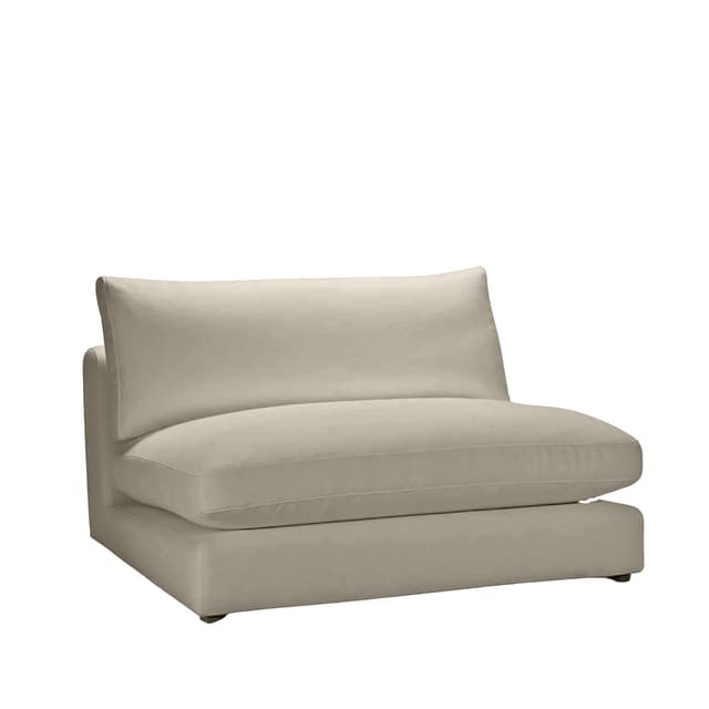 Capri 1.5-seater Sofa Module Taupe 120cm