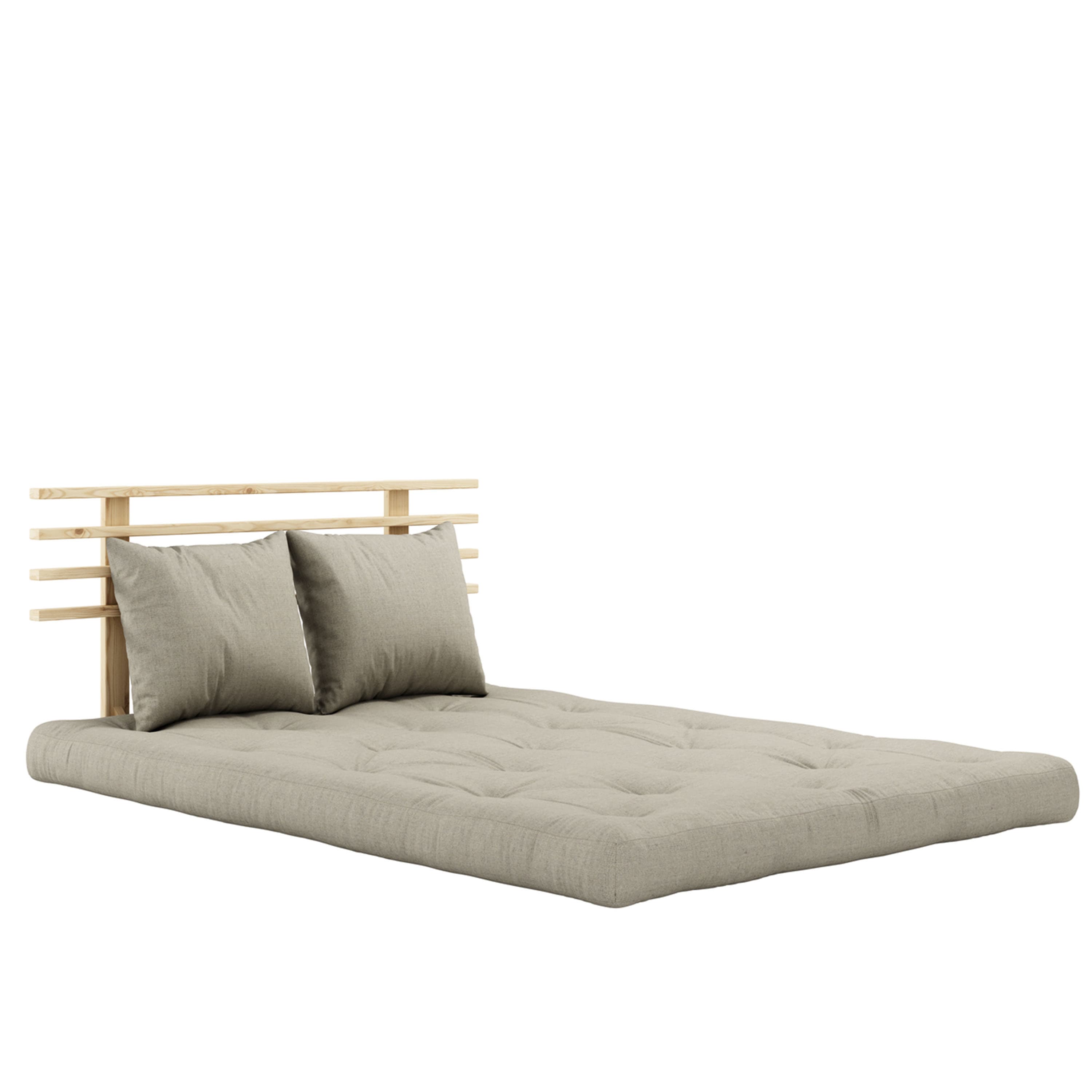 Shin Sano Schlafsofa Natur/Linen 140 cm