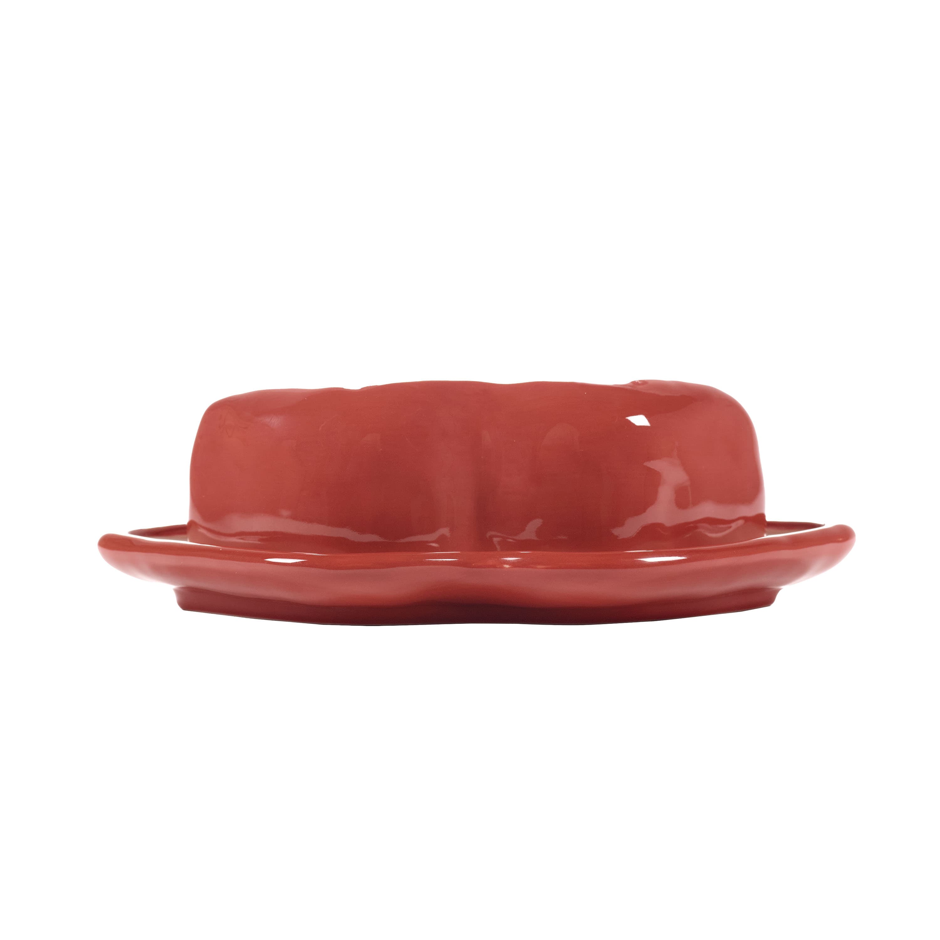 Les Objets Mouleversants Dose mit Deckel Red