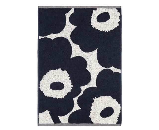 Unikko Handtuch Dunkelblau 50x70