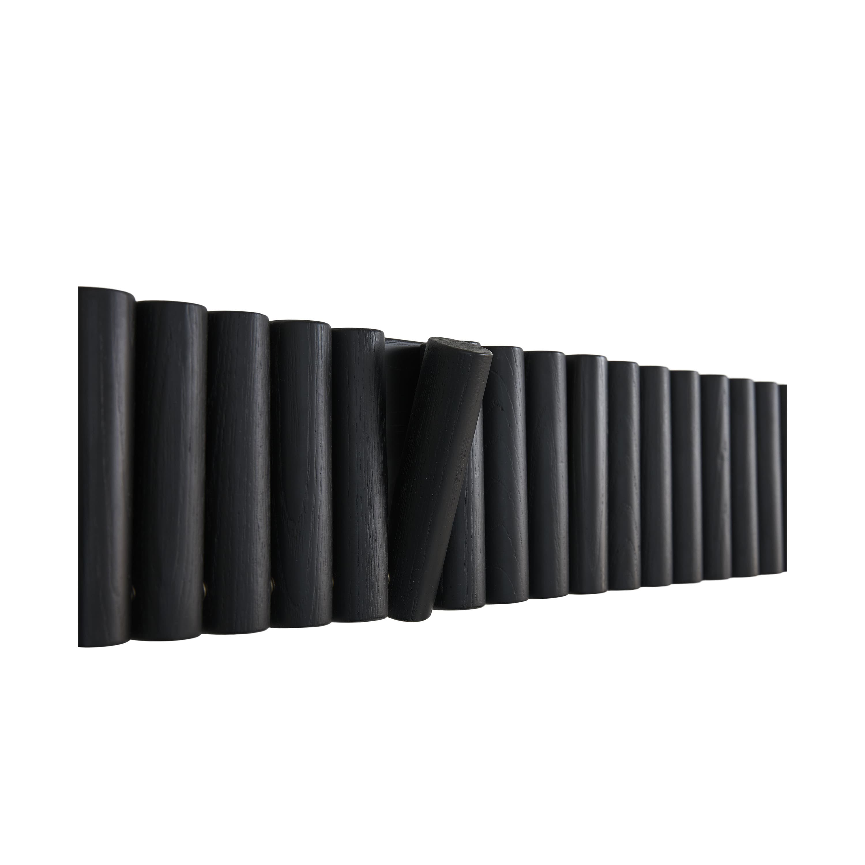 Mono Kleiderbügel Schwarz Groß