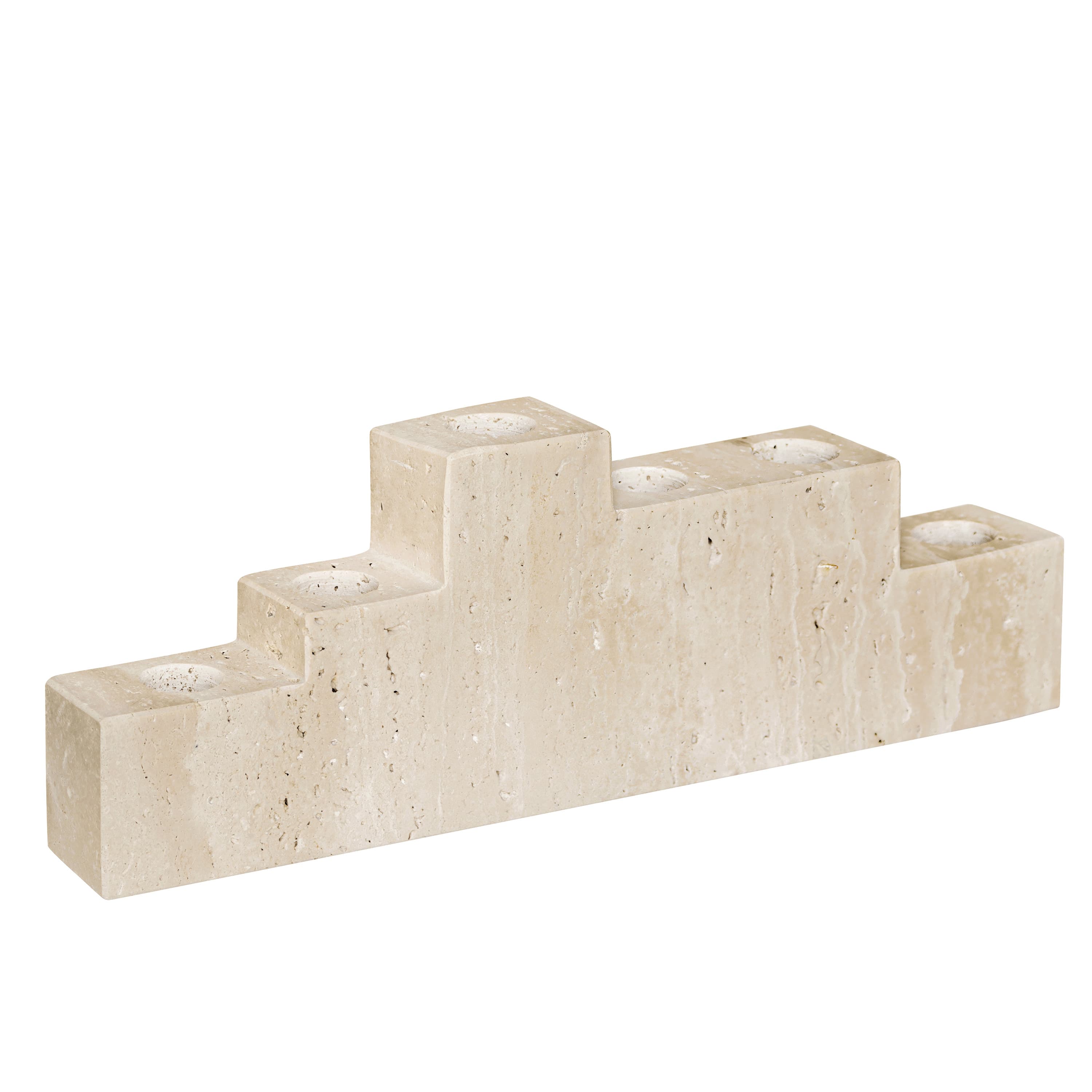 Step Kerzenhalter Leinen