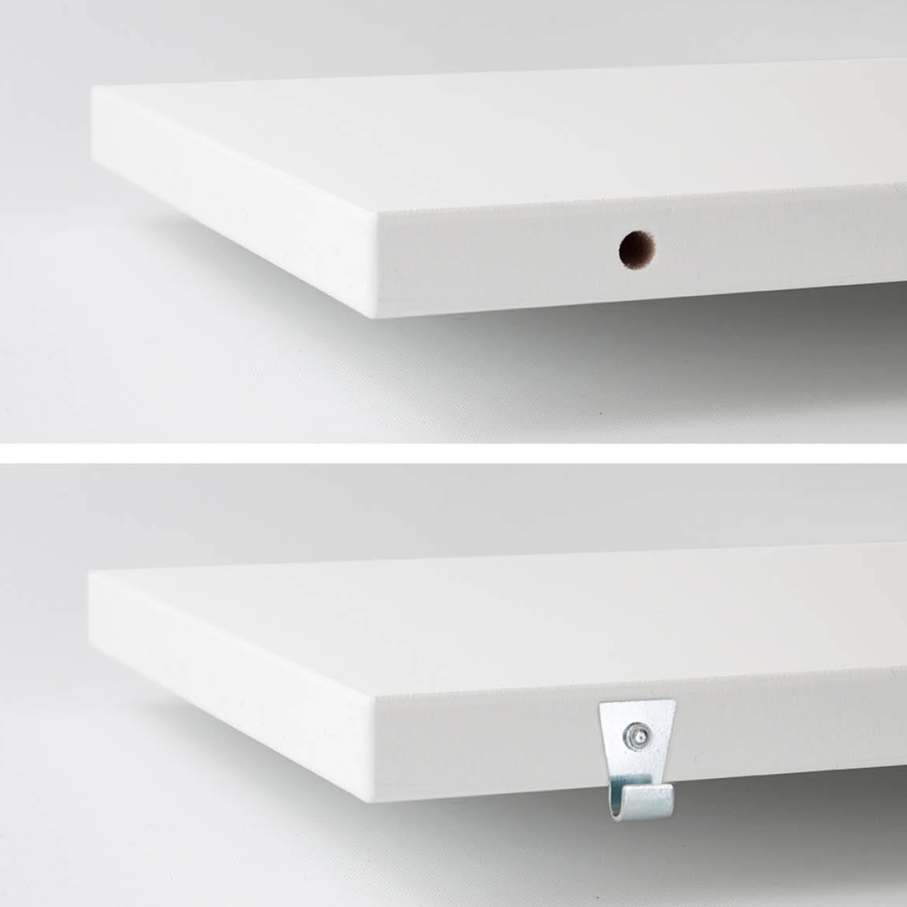 Pythagoras Shelf Ash 27x80cm