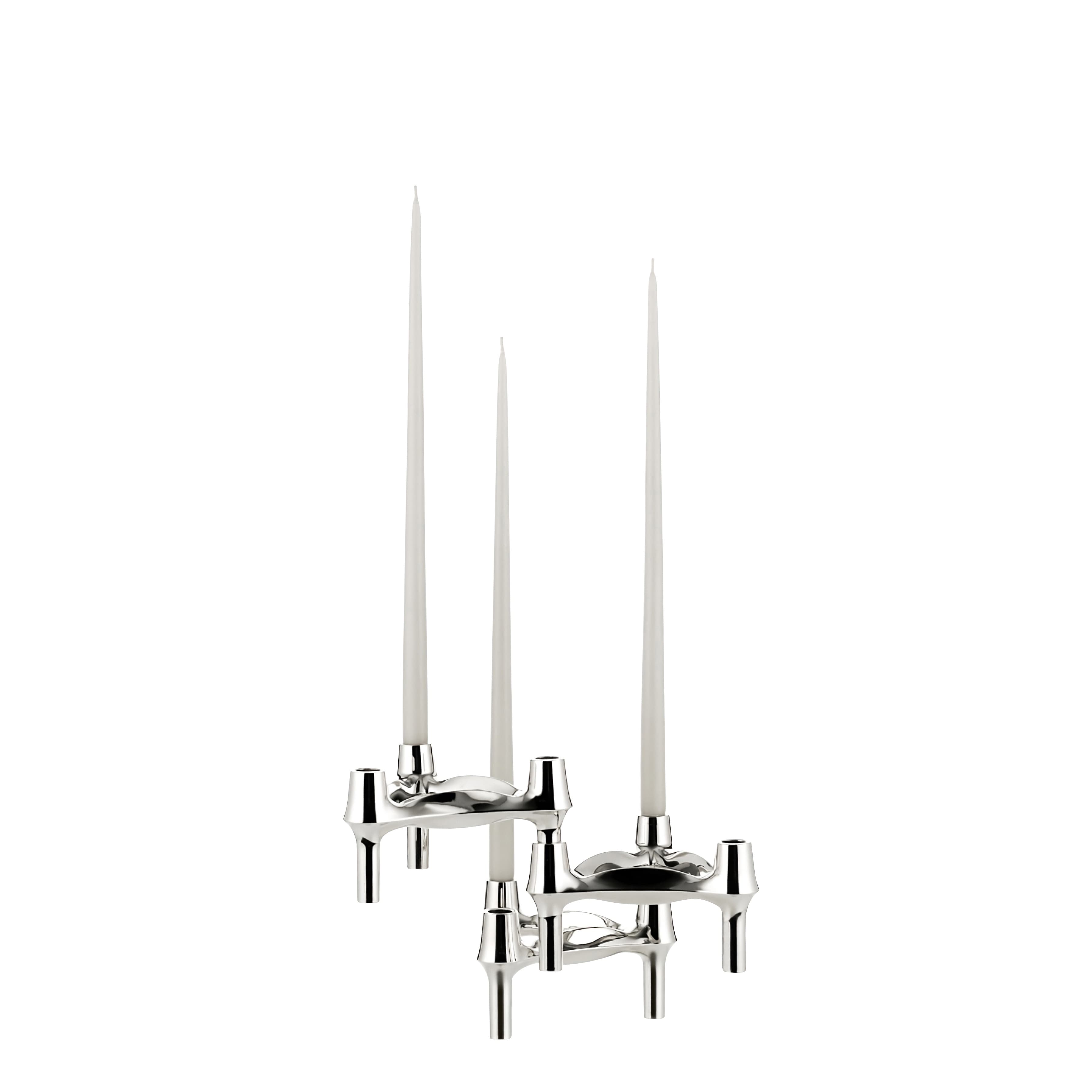 STOFF Nagel BMF Candle Holder Chrome
