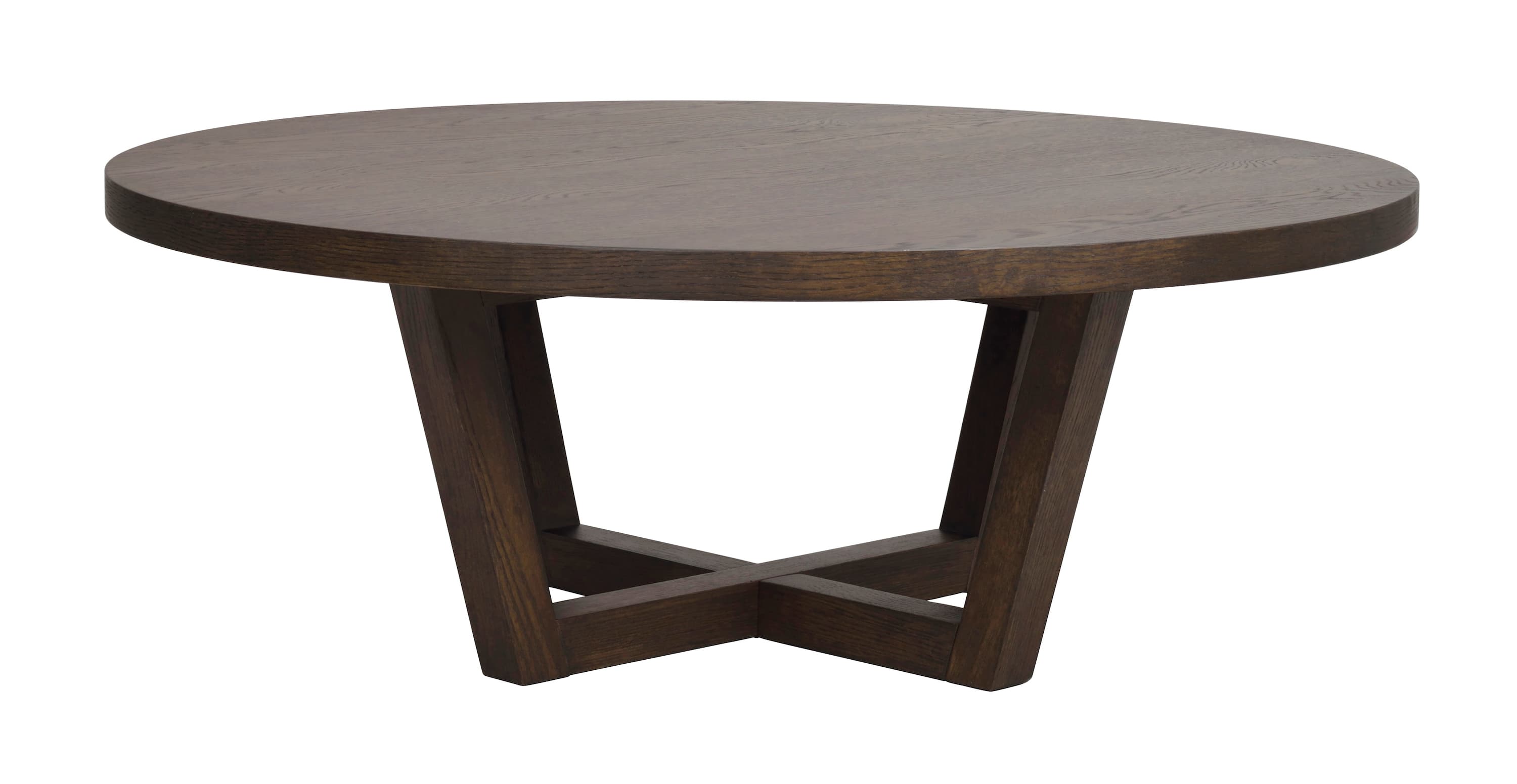 Boxford Coffee Table Brown Ø110