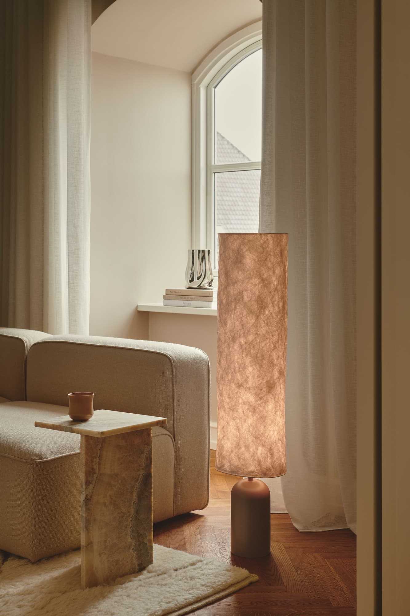 Talli Stehlampe Braun