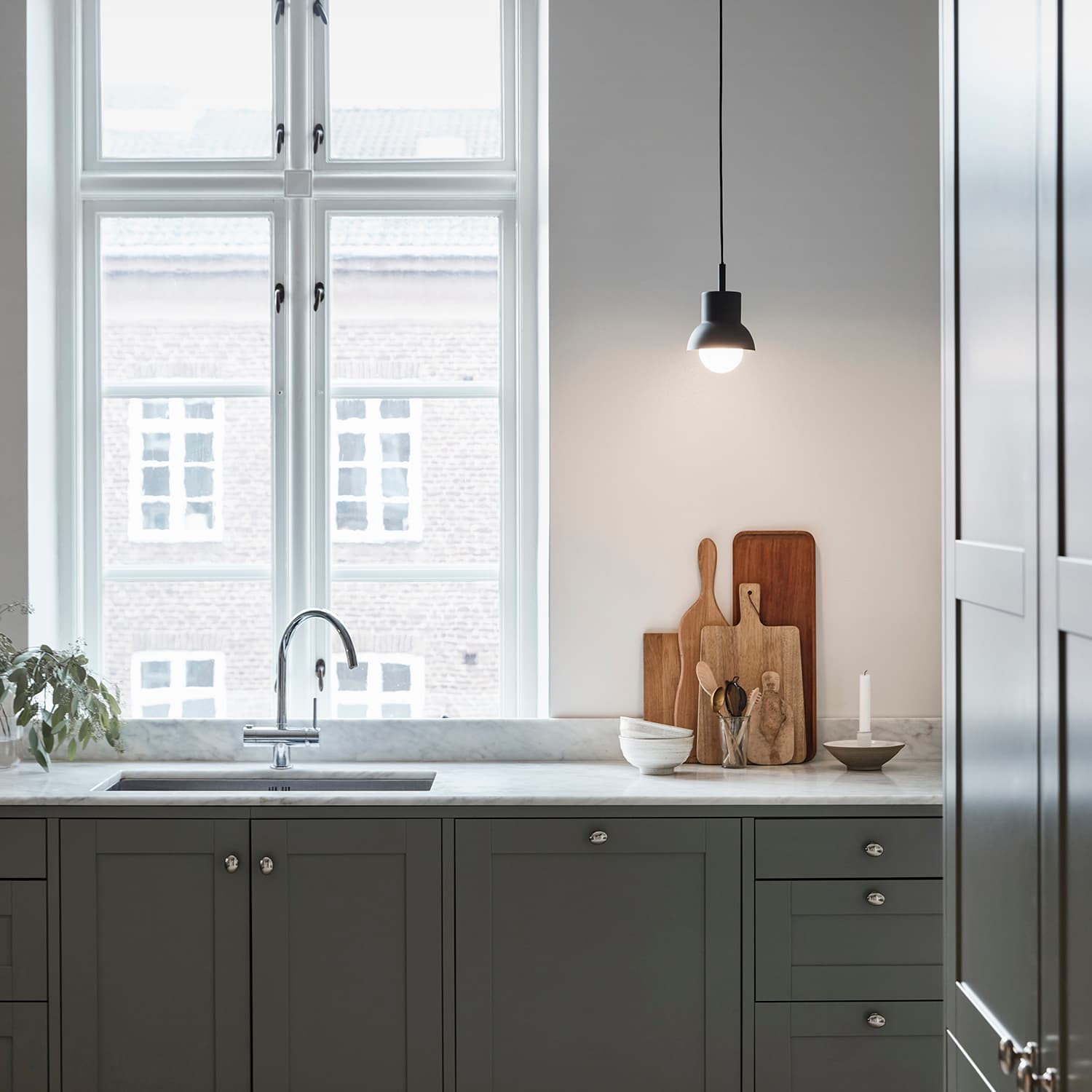 Down Deckenlampe Schwarz