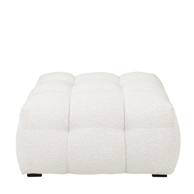 Billie Sitzpuff L Ivory Bouclé