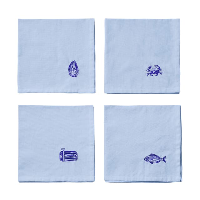 Josefin La Mer Napkin Set of 4