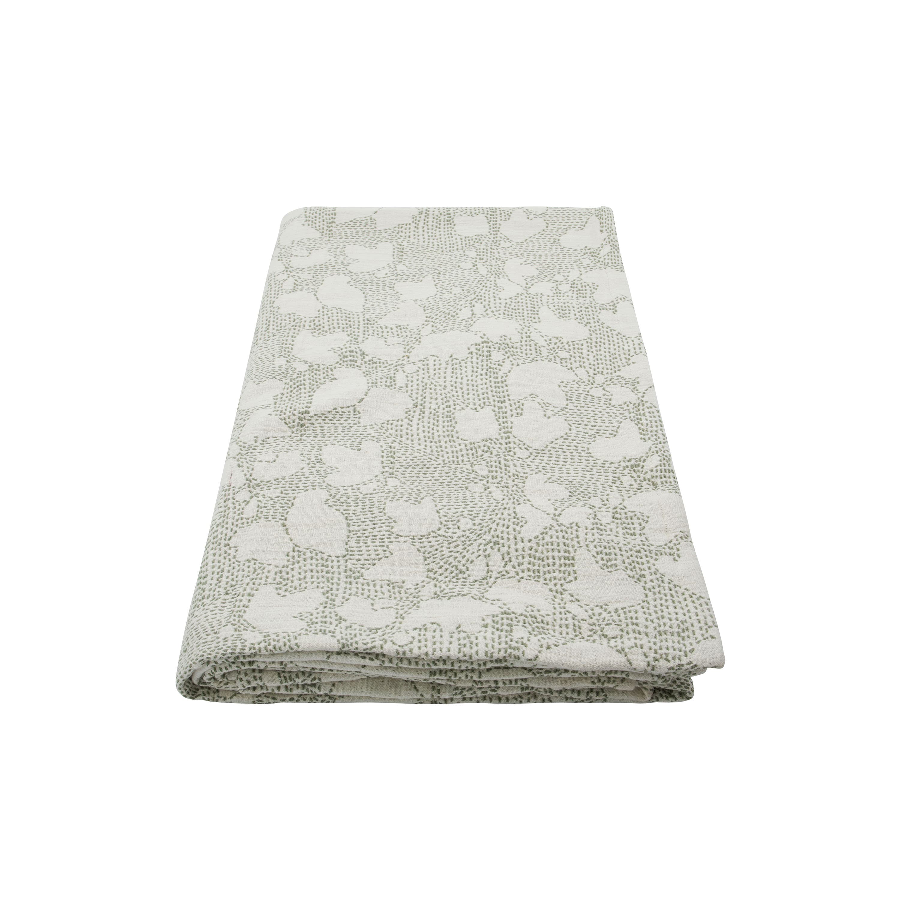 Mori Tagesdecke Off-White/Khaki 220x140