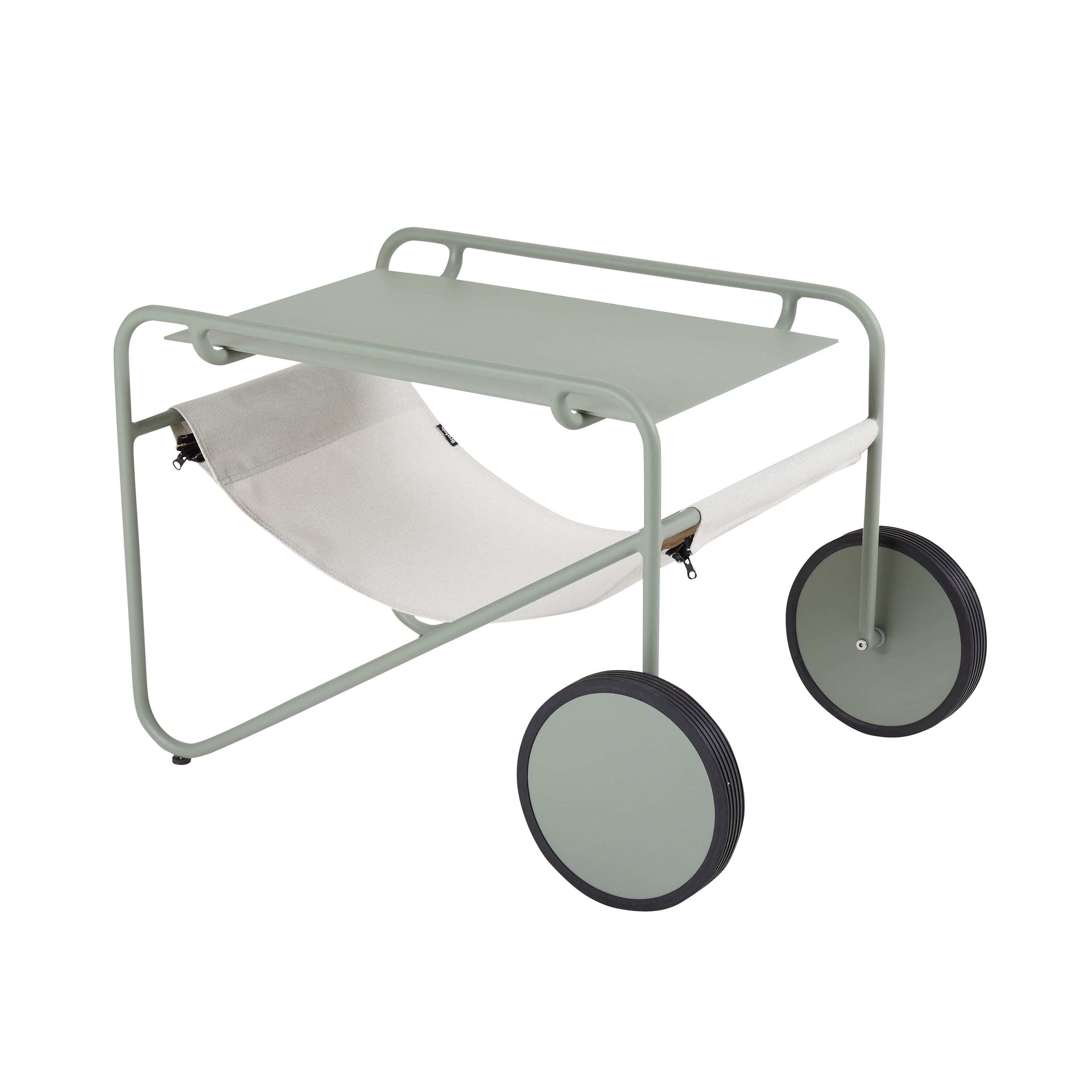 Poul Table Sidobord Dusty green/Off-white