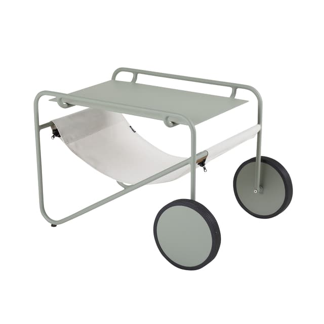 Poul Table Sidobord Dusty green/Off-white