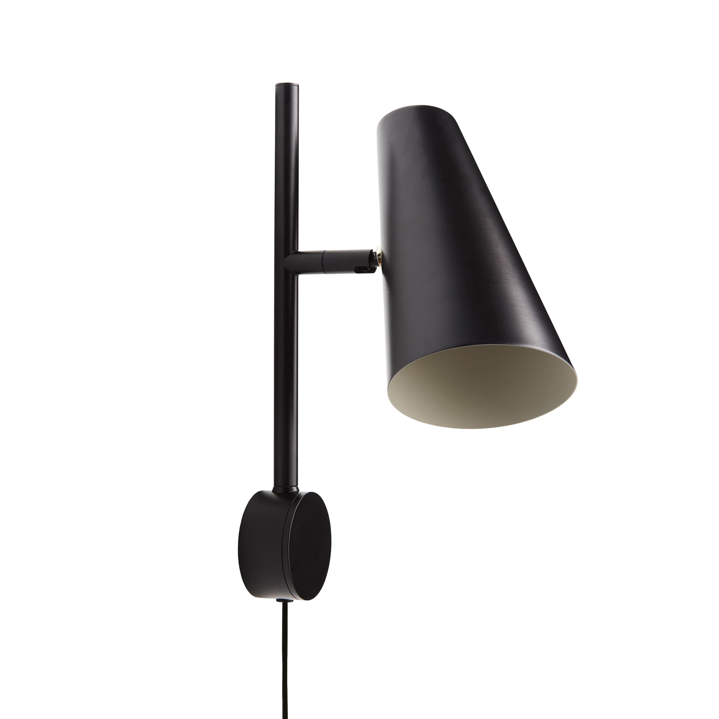 Cono Wandleuchte Schwarz 33 cm