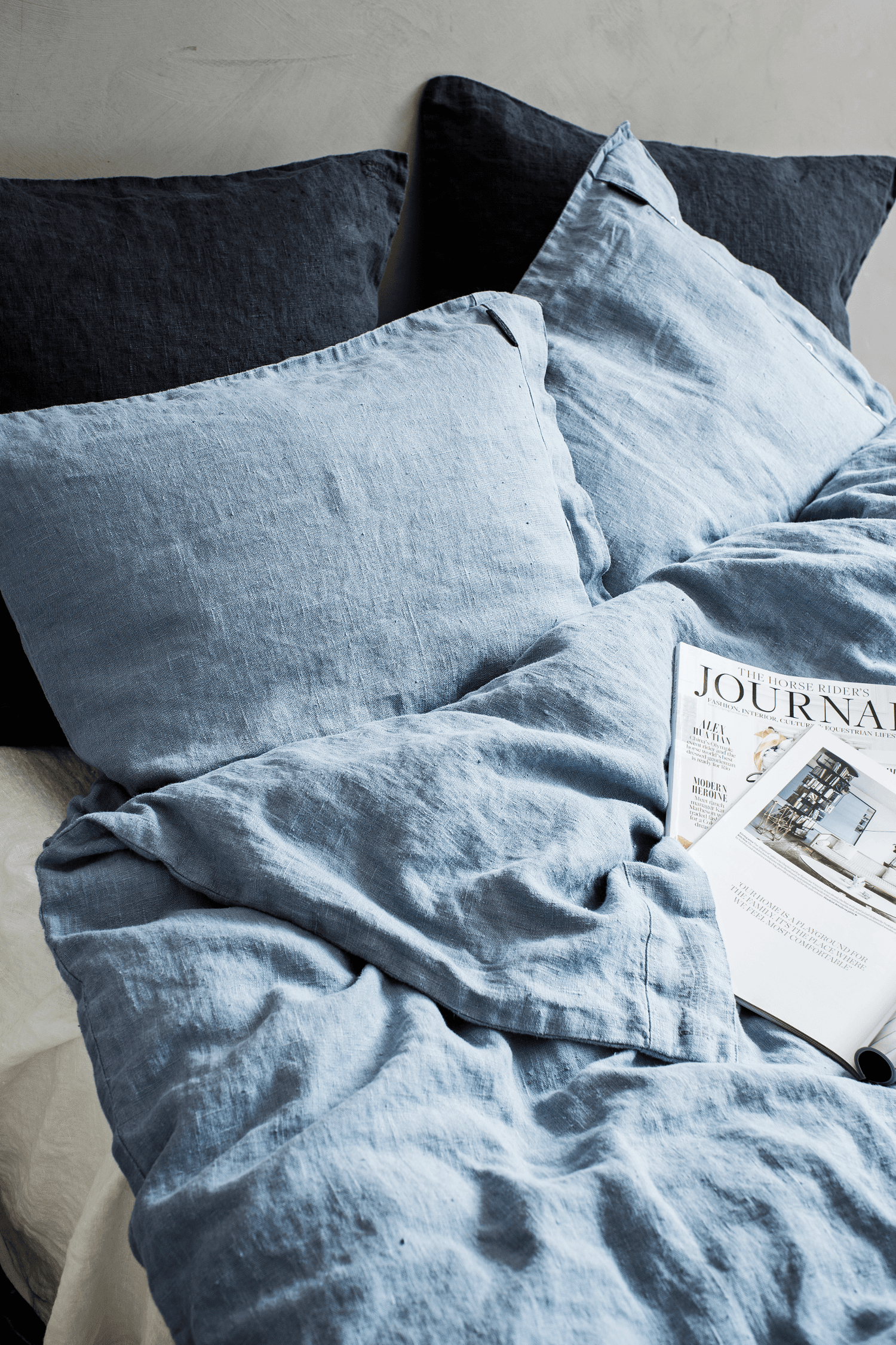 Duvet Cover Linen Litchi 220x240